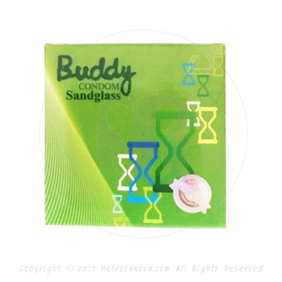 ถุงยางอนามัย Buddy Sandy (แบบนาฬิกาทราย 52 mm)