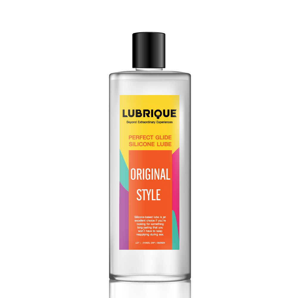 Lubrique Perfect Glide Silicone Lube - Original Style เจลหล่อลื่นลูบริค เพอร์เฟค ไกด์ ซิลิโคน ลูป ออริจินัล สไตล์ 400 ml. (XLLQ303)