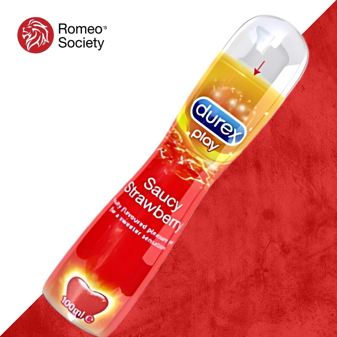 เจลหล่อลื่น ดูเร็กซ์ เพลย์ สตรอว์เบอร์รี่ ขนาด 100 มล. Durex Play Sweet Strawberry 100 ml.