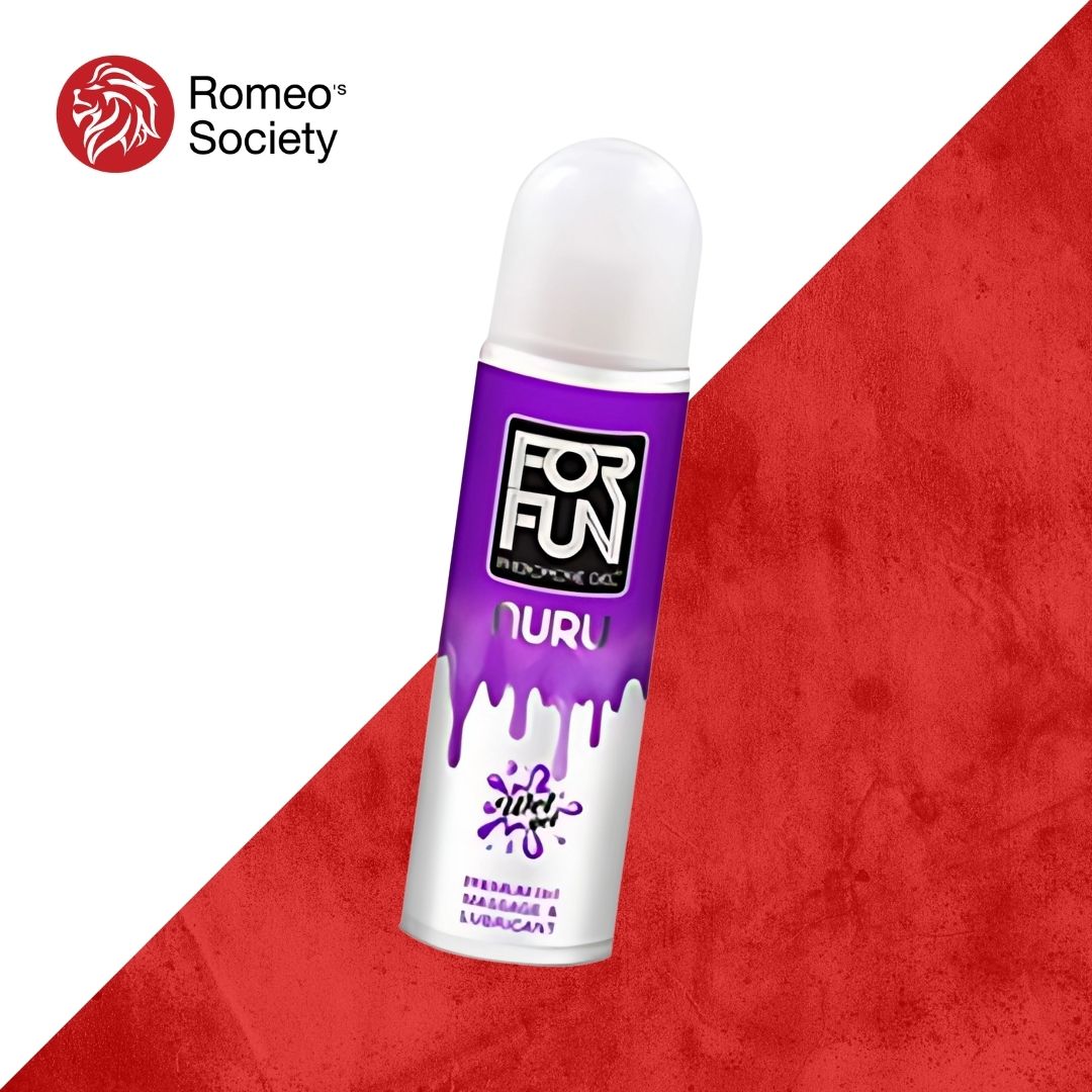 ForFun สูตร Nuru (นูรุ) Forfun Premium Personal Lubricant Nuru 85ml (สีม่วง) (XLFO108)