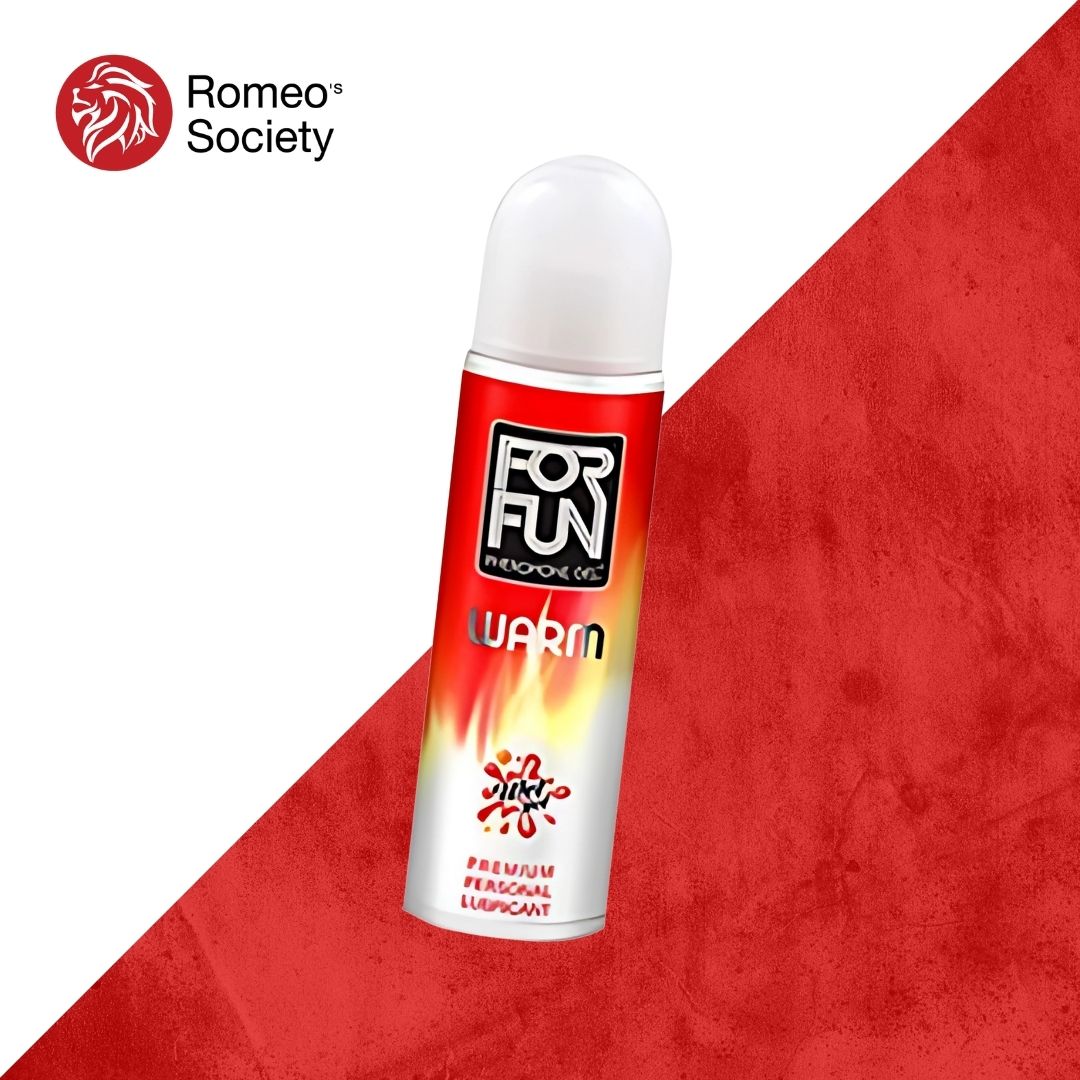 ForFun สูตร Warm (วอร์ม) Forfun Premium Personal Lubricant Warm 85ml (สีส้ม) (XLFO110)