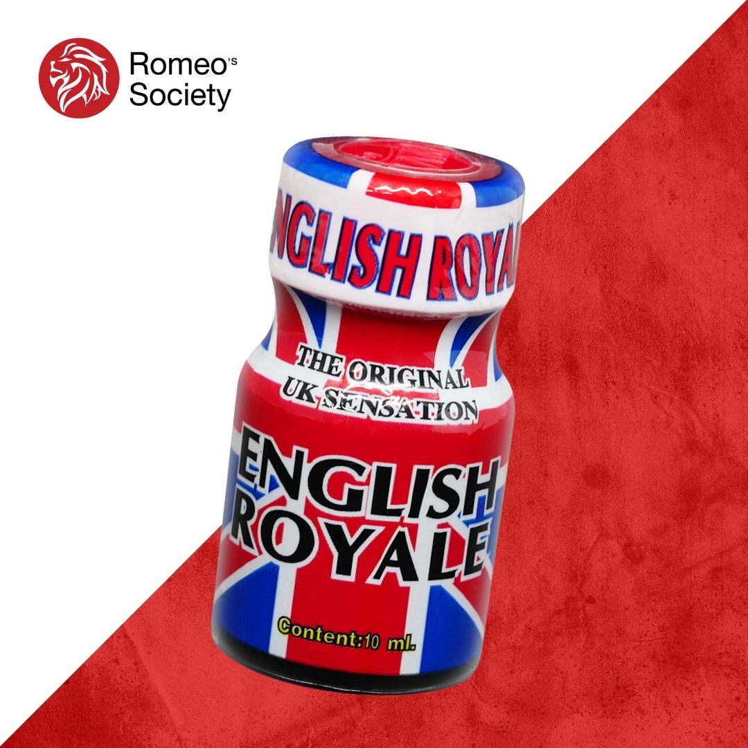 Poppers - ENGLISH ROYALE (ขวดลายธงอังกฤษ) 10ml