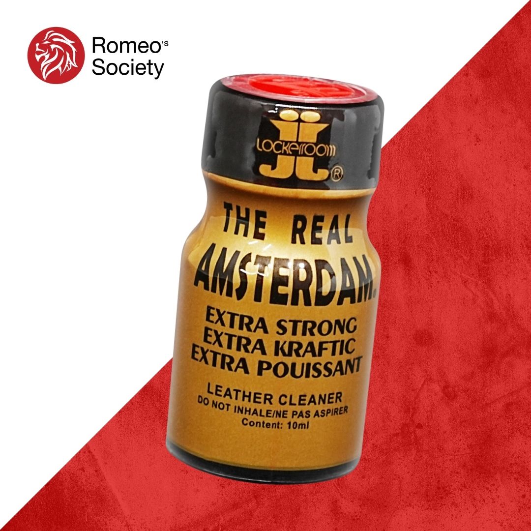 Poppers Real Amsterdam Extra Strong 10ml.