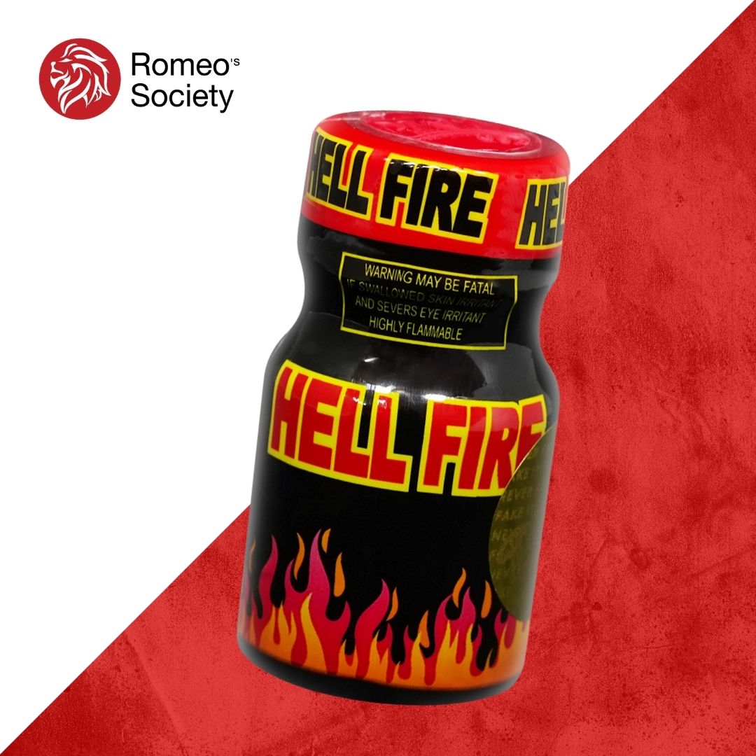 HELL FIRE (ขวดสีดำลายไฟ) 10ml