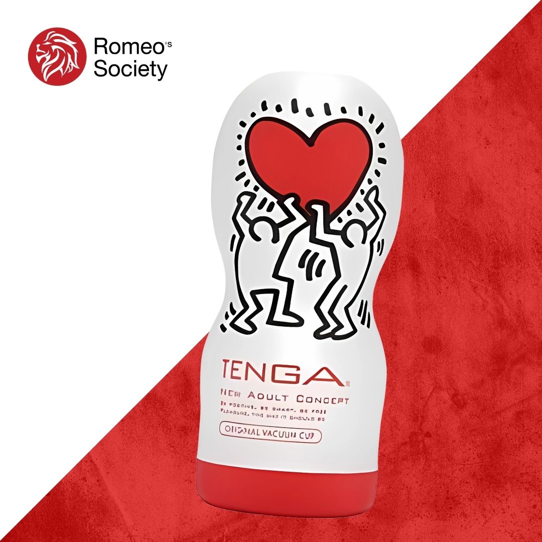 Tenga Soft Deep Throat Cup (Keith Haring) / Tenga Keith Haring Edition Original Vacuum Cup