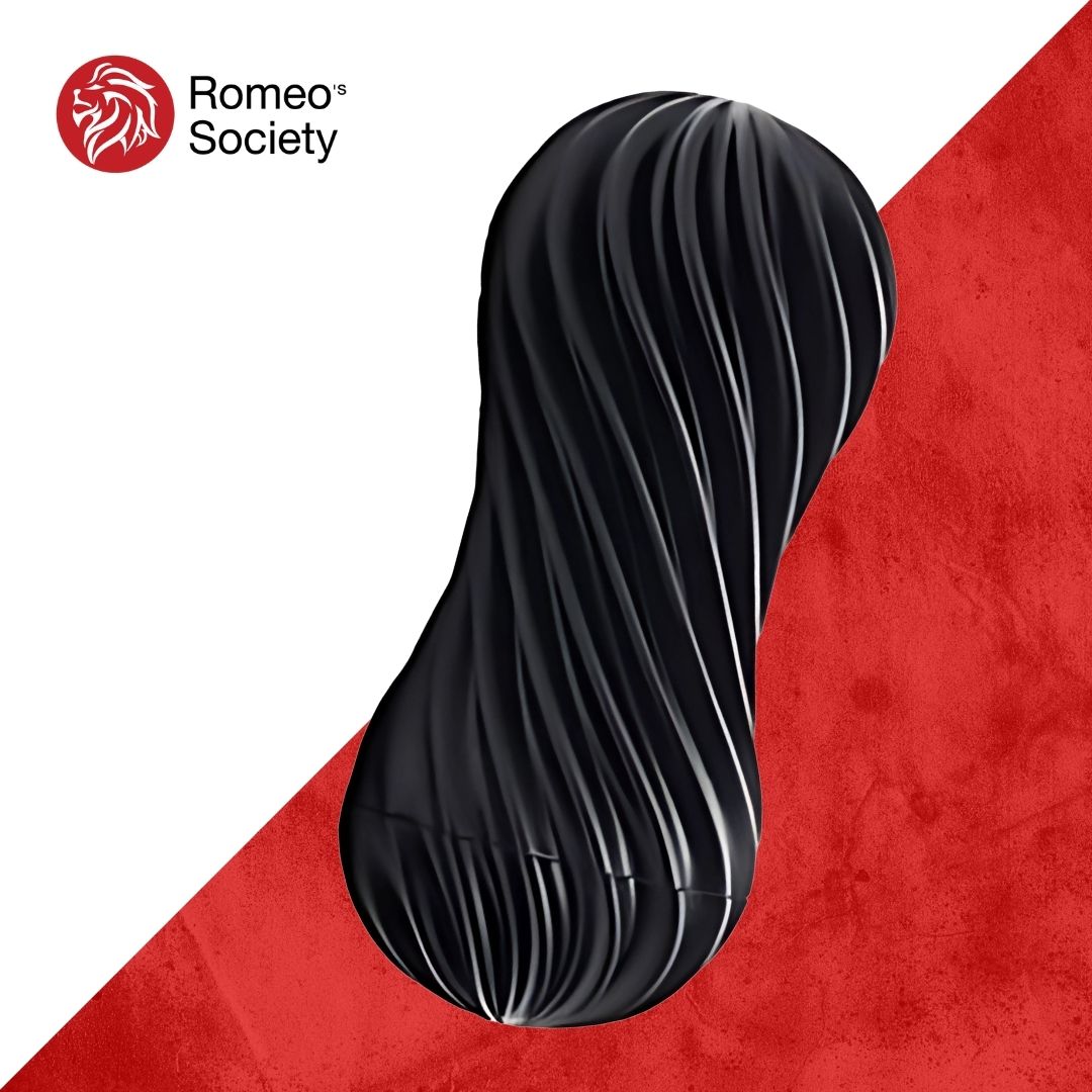 Tenga Flex Cup-Rocky Black / Tenga Moova Silky Black