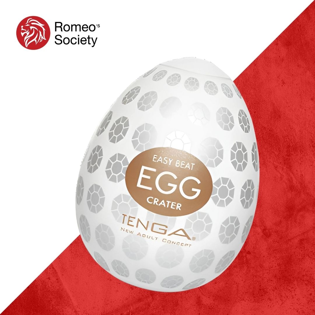 Tenga Egg Crater กระป๋องรูปไข่แห่งความสุข Made in Japan แท้ 100%