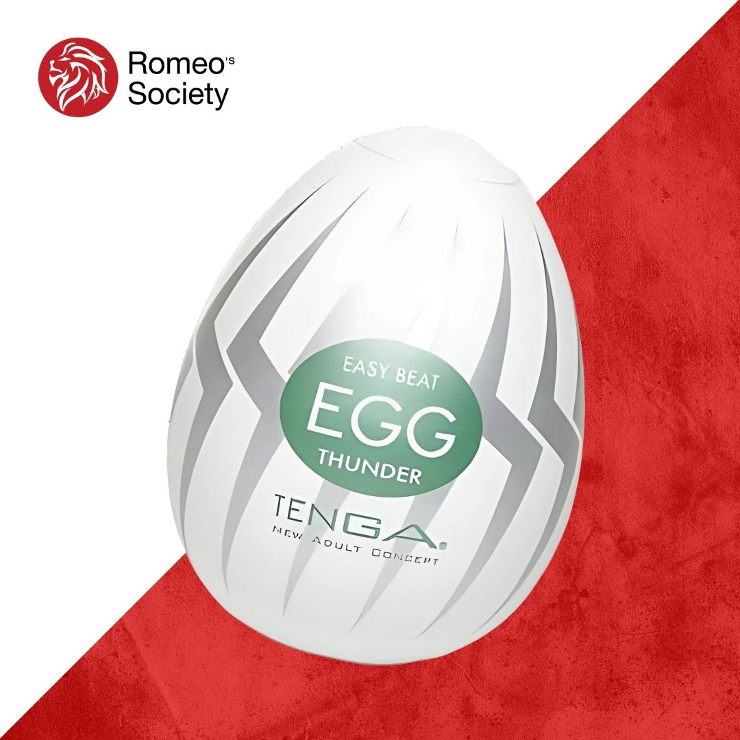 Tenga Egg Thunder กระป๋องรูปไข่แห่งความสุข Made in Japan แท้ 100%