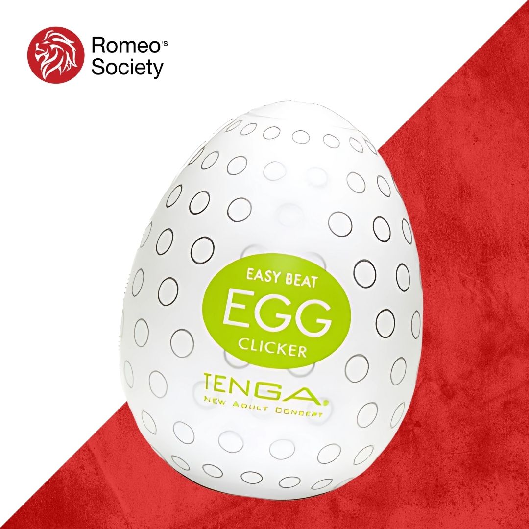 Tenga Egg Clicker กระป๋องรูปไข่แห่งความสุข Made in Japan แท้ 100%