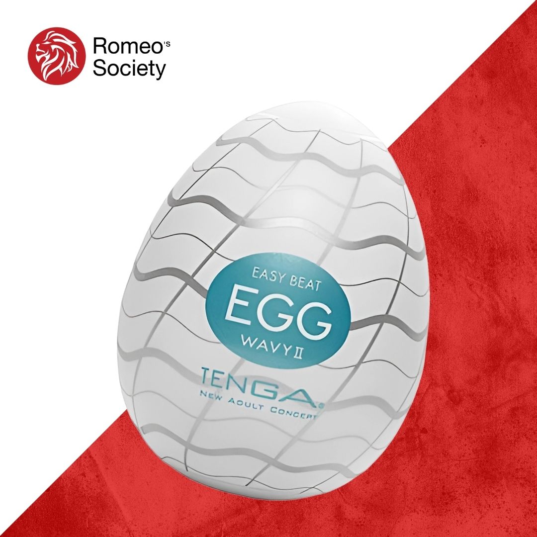 Tenga Egg wavy ll  กระป๋องรูปไข่แห่งความสุข Made in Japan แท้ 100%