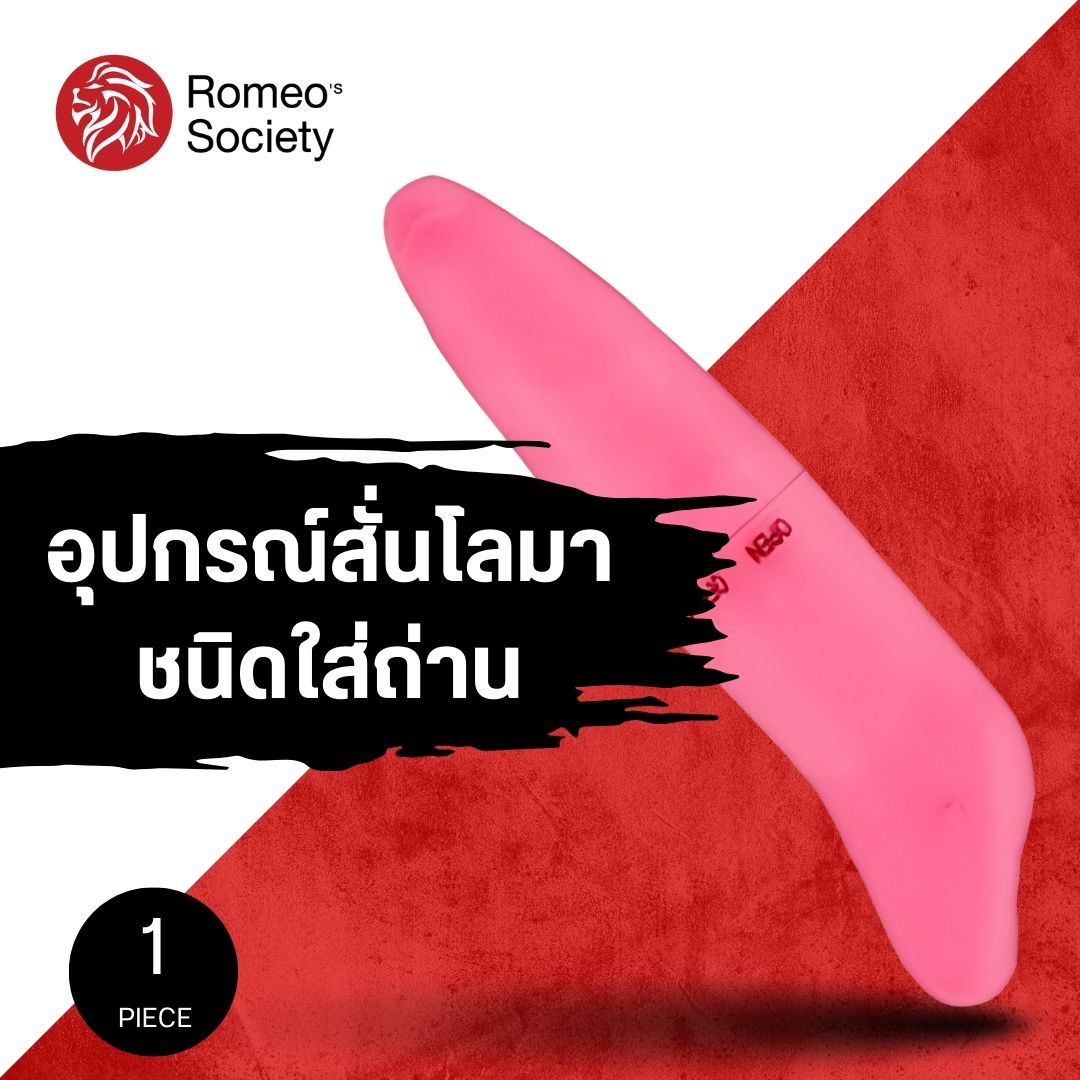 G Spot Vibrator (อุปกรณ์สั่นปลาโลมา ถ่าน AAA 1 ก้อน)